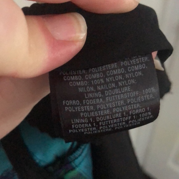 ⭕️ PRICE FIRM Anthropologie Leifs Dottir Size 2 Green and Blue Floral Lace Dress - Picture 7 of 8